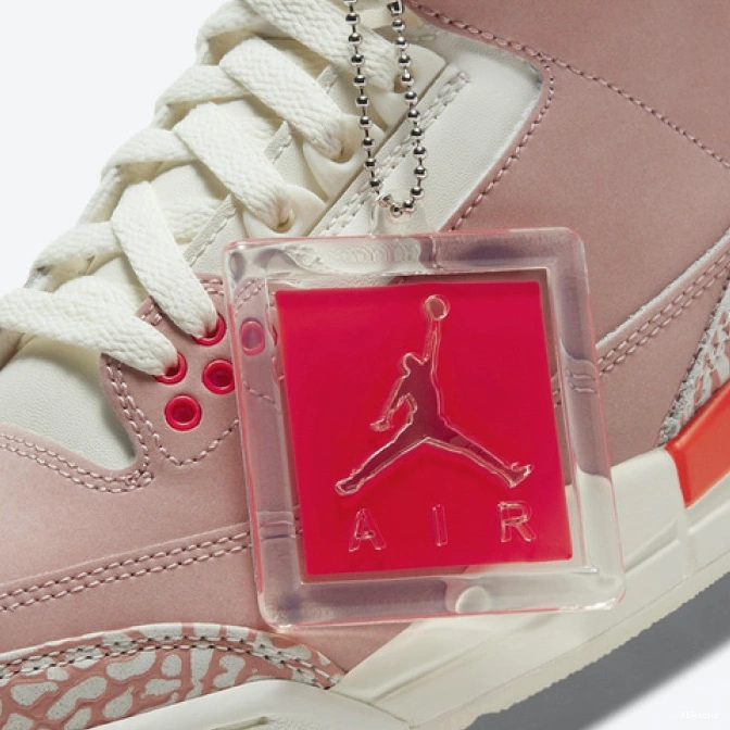 Reps TB CK9246-600 3 Pink (W) Retro Rust Jordan 0822